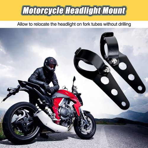 Soporte Para Faros Delanteros De Motocicletaabrazadera De Mo
