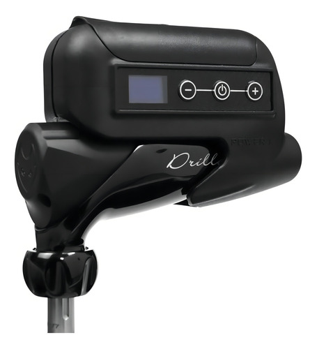 Fonte Power 1 Portátil Para Tattoo Electric Ink Cor Preto
