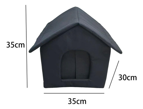 Perrera Portátil Para Perros Y Gatos Al Aire 35cmx30cmx35cm