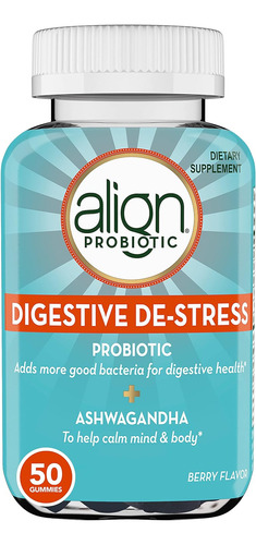 Align Probiotico Desestres Digestivo Ashwagandha 50 Gomitas