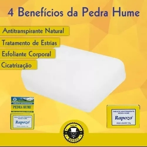 Imagem 3 de 10 de Pedra Hume - Rapozo Adstringente E Antisséptico Comp. 6,3 Cm