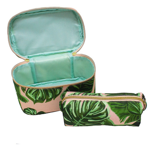 Imagen 2 de 2 de Organizador De Maquillaje Set 2 Piezas Selva A015745gumx