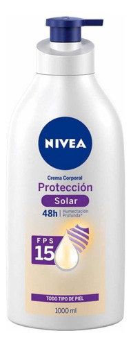 Nivea Crema Corporal Protección Solar Vitamina E Fps 15