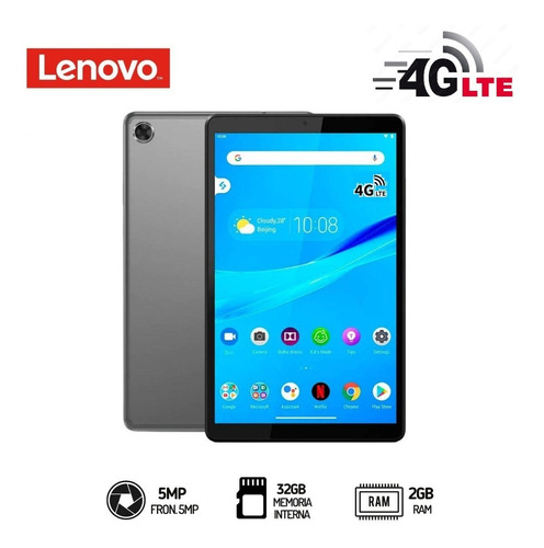 Imagen 2 de 6 de Tablet Lenovo Tb-8505x Tab M8 Hd 8 Hd 4g Lte 2gb 32gb