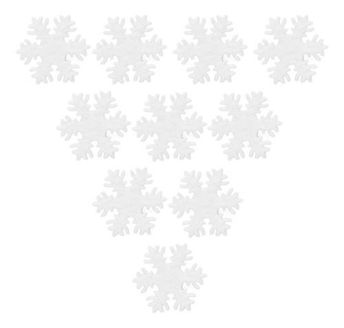 Confeti Blanco Con Forma De Copo De Nieve, 1000 Unidades, 1,