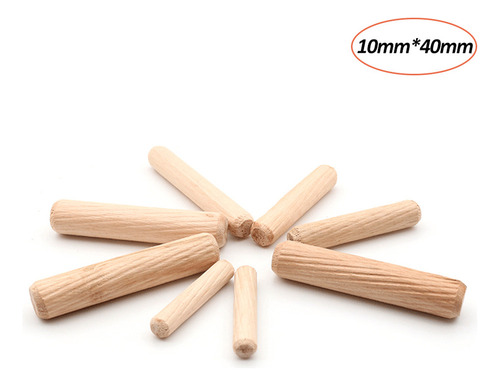 Tarugos De Madera, 100 Piezas, Juego De Alfileres De Madera