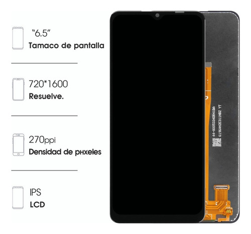 Tela Lcd De Substituição Para Samsung Galaxy A12 A125f