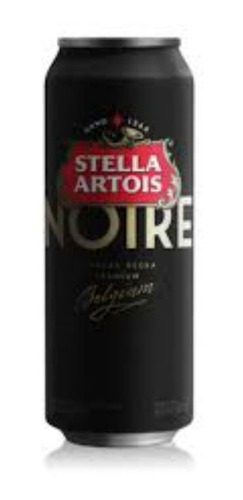 Imagen 1 de 7 de Stella Artois Noire 473 Pack X 24 Unidades
