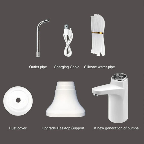 Dispenser De Agua Usb Con Base Para Cualquier Bidón