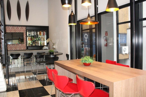 Flat À Venda, 36 M² Por R$ 185.000,00 - Centro - Curitiba/pr - Fl0001