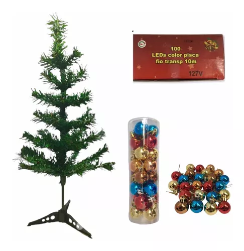 Árvore de Natal Decorada (45cm)