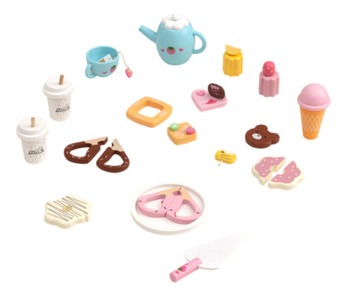 Juego De Fiestas De Té Para Niños Playset De Cocina