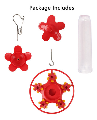 Alimentador De, Dispensador De Comida Para Pássaros Com