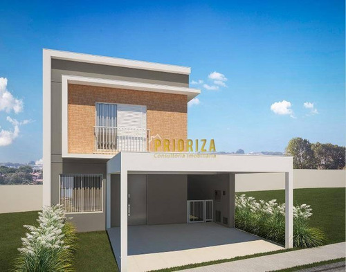 Imagem 2 de 11 de Casa Com 3 Dormitórios À Venda, 130 M² Por R$ 713.000,00 - Condomínio Tirreno Residences - Sorocaba/sp - Ca0127