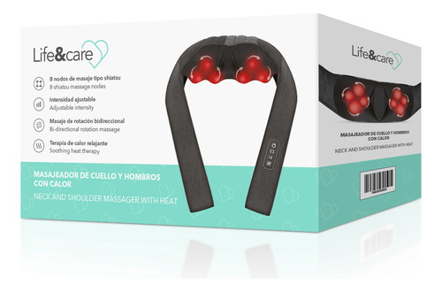 Masajeador De Cuello Con Calor Life&care