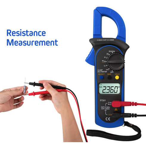 Aneng Multimeter Pinza Digital 4000 Accounts Probador Amperi