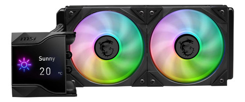 Msi Mpg Coreliquid D240 Argb Cpu Liquid Coader - 2.4 Pantall