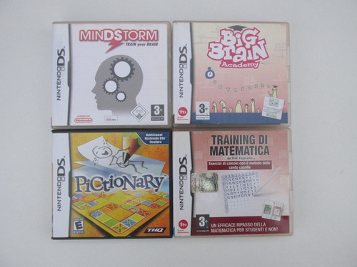 Lote X4 Juegos Originales Para Nintendo Ds