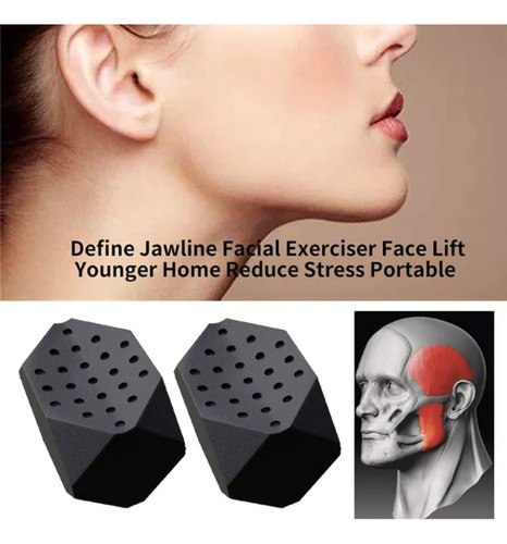 Aparelho Exercício Mandíbula Iniciante Jawrsize Jawline Jaw