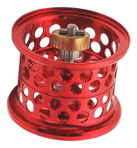 Carretel De Pesca De Arremesso De Metal Carretel De Vermelho