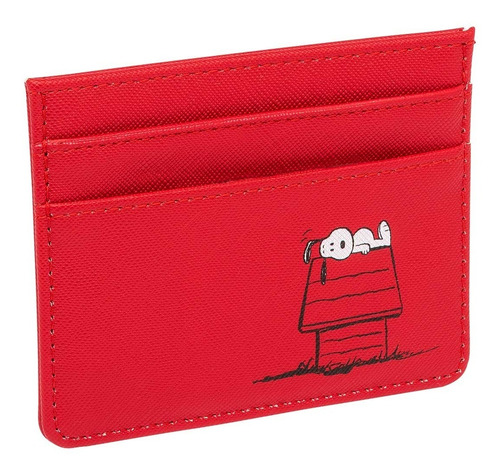 Cartera Porta Tarjeta Snoopy Dama Licencias Gairet A2-tr7 T1