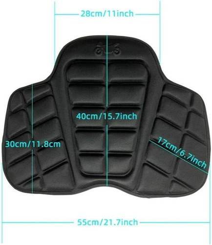 Cojín De Asiento De Motocicleta, Funda De Asiento De Motocic
