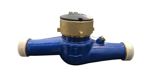 Imagen 2 de 5 de Caudalimetro Medidor Agua Fria C/seco C/bronce Clase B25