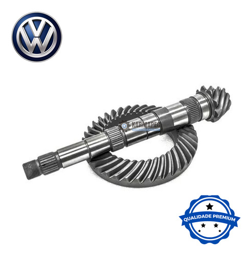 Coroa E Pinhão Kombi 1.4 Flex Motor Agua 8x39 Novo Original