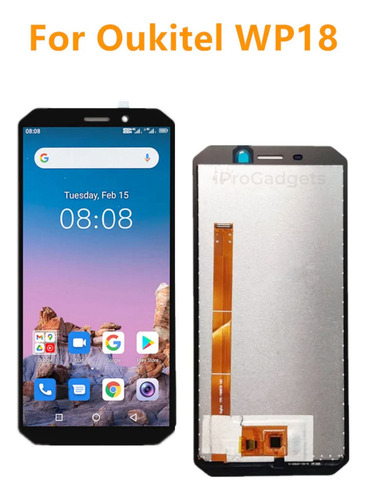 Pantalla Táctil Lcd Display For Oukitel Wp18/wp18 Pro