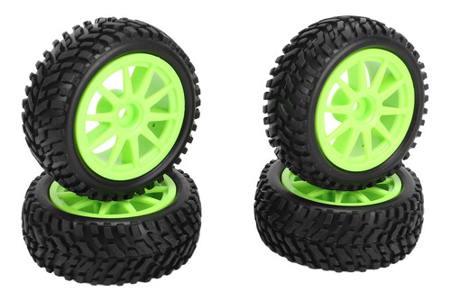 Rc Upgrade Parts, 4 Unidades, Ruedas De Coche, 10 Radios, Go