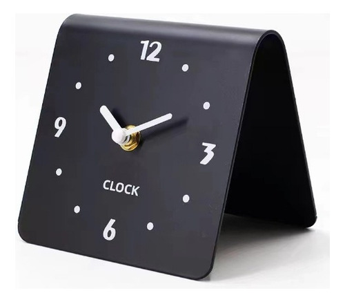 Relógio De Mesa Desktop Silent Movement Metal Ornament