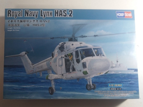 Hobbyboss Royal Navy Lynx Has.2 1/72 Rdelhobby Mza