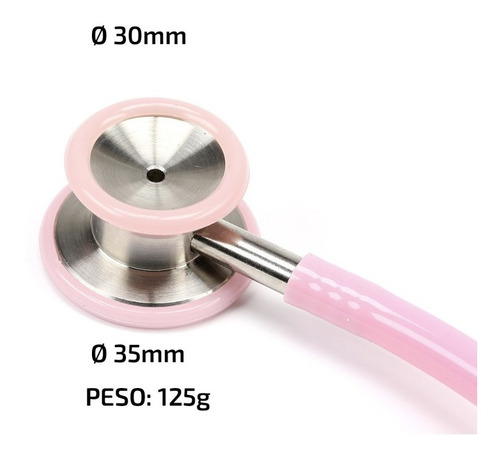 Imagen 4 de 10 de Estetoscopio Femmto Pediatrico Doble Profesional Campana