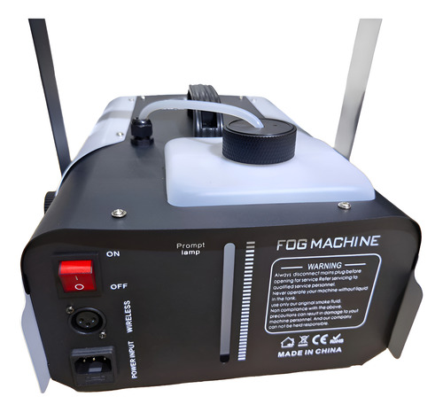 Maquina De Fumaça 1500w 220v Controle Com Fio E Sem Fio