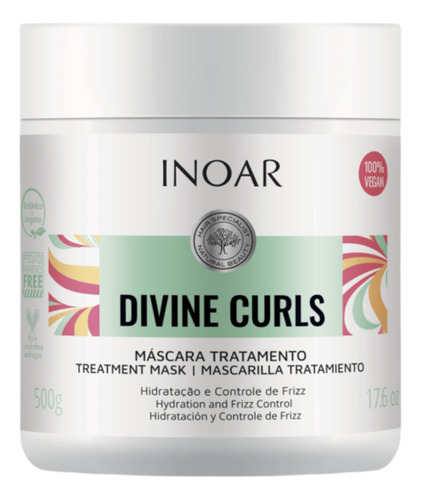 Inoar Mascara Divine Curls 500 Gr