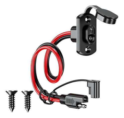 Cable De Extensión Sae, Tapa Impermeable, Cable De Batería