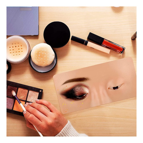 Molde De Ojos De Silicona Para Tablero De Maquillaje Facial