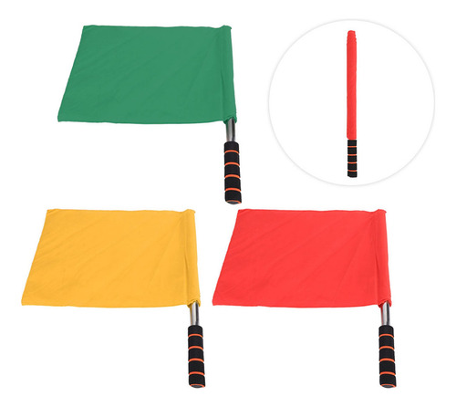 Bandera De Árbitro, Señal De Competición, Rendimiento Deport