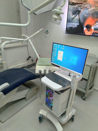 Carro Scanner Cpu Odontológico Movequip Modelo Advance