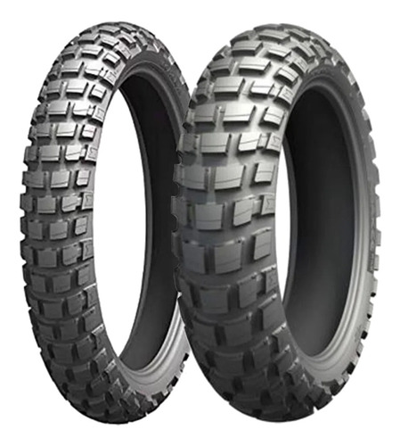 Par Pneu Xt1200 110/80r19 + 150/70r17 Anakee Wild Michelin