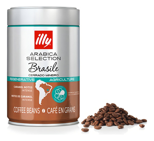 Café Illy Brasile Cerrado Mineiro 250g - Kit 3 Latas