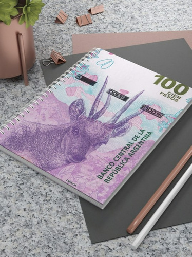 Cuaderno Profesional | 100 Hojas Pasta Semirigida Venado 09 Cuadro Chico