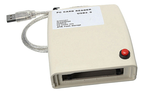 Usb 2.0 Para 68 Pin Ata Pcmcia Pc Leitor De Cartão Adaptado