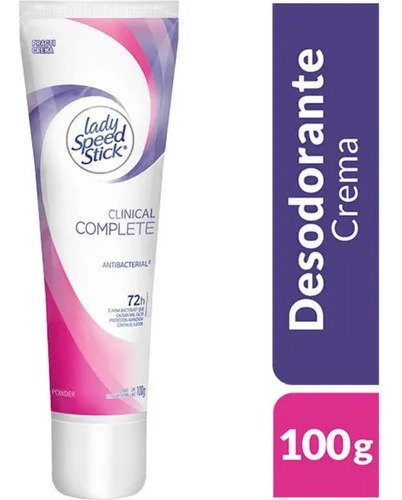 Desodorante Lady Speed Stick Clinical Crema 100 Gr