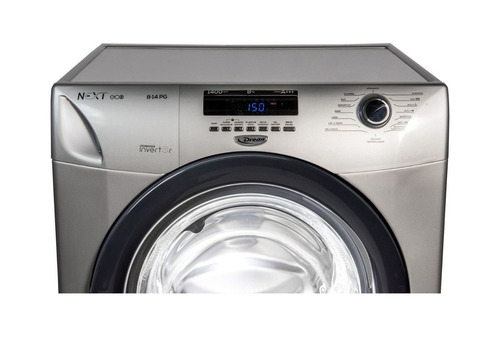 Imagen 3 de 5 de Lavarropas automático Drean Next 8.14 P ECO inverter gris 8kg 220 V
