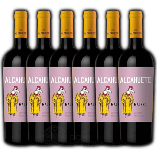 Vino Alcahuete Malbec 750ml X12 Unidades