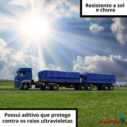 Imagem 9 de 10 de Lona Para Cobrir Piscina Caminhão 5x4m Encerado Ilhós Grande