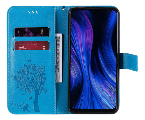 Funda Con Tapa Tipo Cartera Kt61 Para Xiaomi Redmi 9 Xl