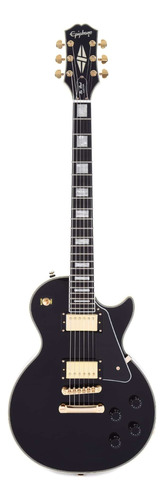 Guitarra Eléctrica EpiPhone Les Paul Custom Ebony