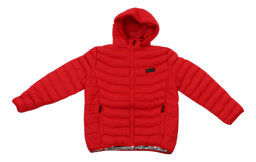 Chaqueta Calefactora Eléctrica Roja Roja Con Enchufe En Form